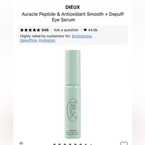 Dieux Auracle Eye Gel and Forever Eye Masks